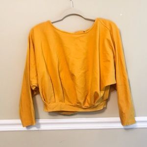Yellow Tie Long Sleeve
